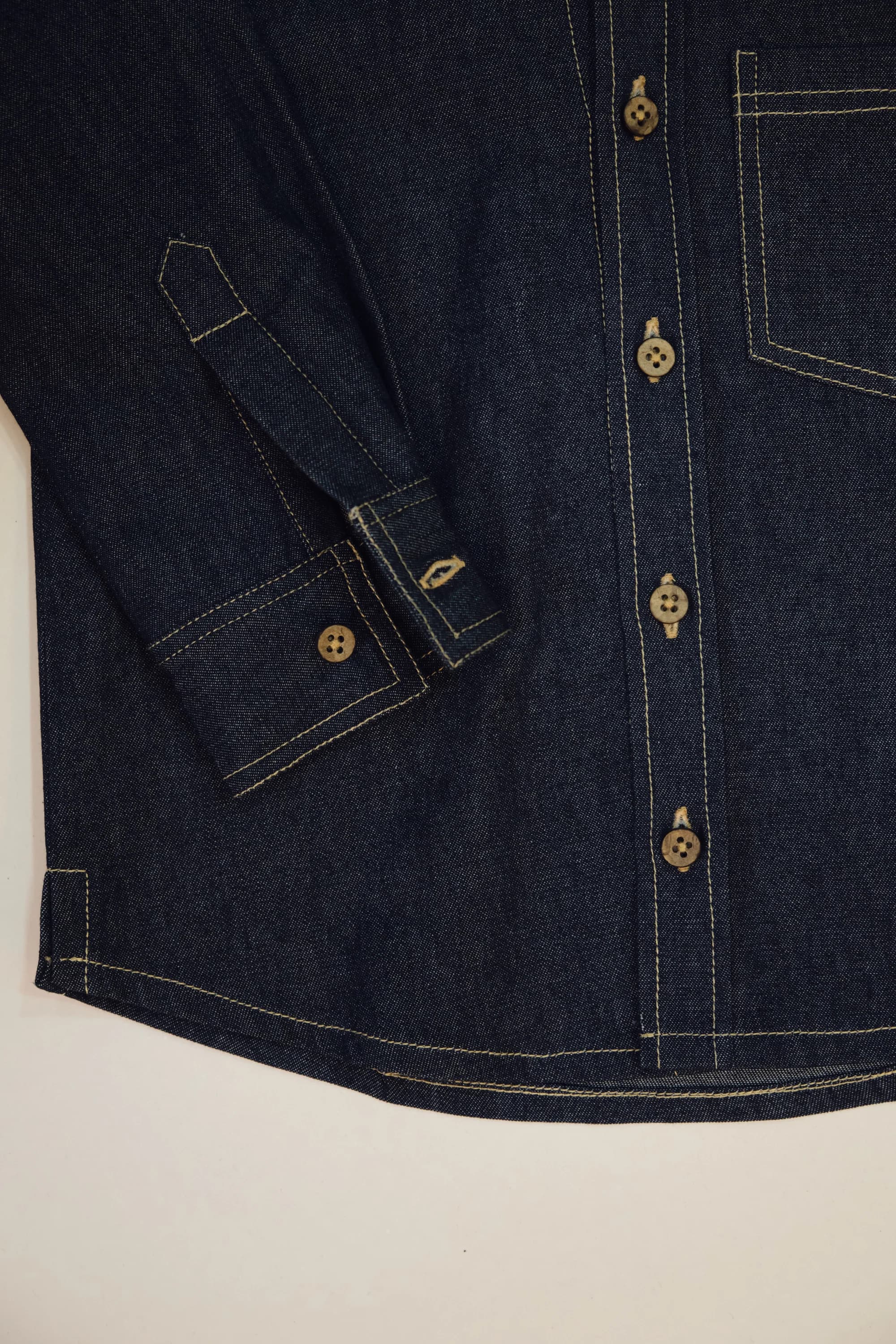 Ocean Sky Sustainable Denim Shirt 2